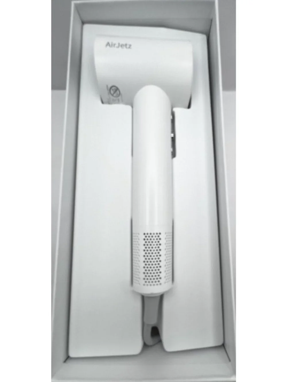 High Speed Ionic Technology Blow Dryer Fast Drying No Frizz Healthier Hair White